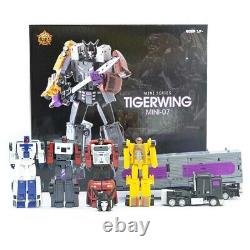 Jouets MH MH-MINI07 Menasor Tigerwing Combinaison Ensemble complet de 5 figurines en stock