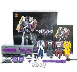 Jouets MH MH-MINI07 Menasor Tigerwing Combinaison Ensemble complet de 5 figurines en stock