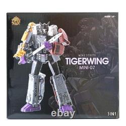 Jouets MH MH-MINI07 Menasor Tigerwing Combinaison Ensemble complet de 5 figurines en stock