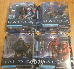 Jouets Mcfarlane Halo 4 Chiffres D'action Série 1 Set Complet De 4 Nouveaux Et Selés
