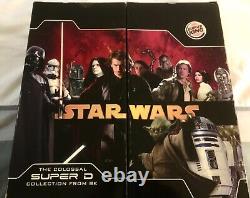 Jouets Star Wars RARE Collection complète de figurines vintage par Burger King 2005 NOUVEAU