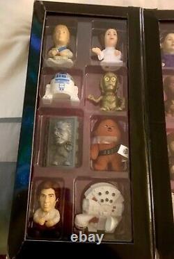 Jouets Star Wars RARE Collection complète de figurines vintage par Burger King 2005 NOUVEAU