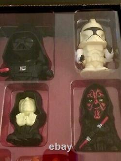 Jouets Star Wars RARE Collection complète de figurines vintage par Burger King 2005 NOUVEAU