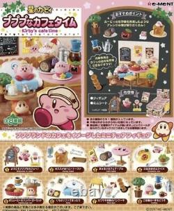 Kirby Super Star Kirby's Cafe Time Ensemble Complet De 8 Miniature Game Toy Re-ment Nouveau