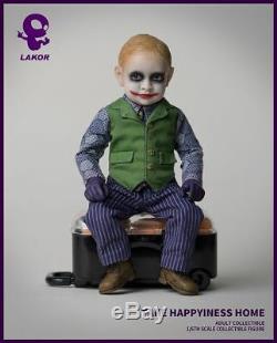 Lakor Bébé 1/6 Échelle Joker Doll 2.0 Figure Ensemble Complet Kid Toy Beaucoup D'accessoires