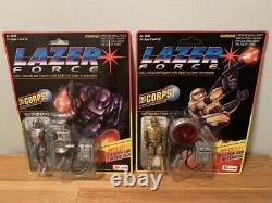 Lazer Force The Corps Lanard Toys 1994 Moc Misp Ensemble Complet De 6 Scellés