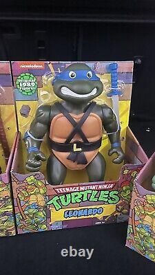 Les Tortues Ninja Mutantes Adolescentes Géantes de 12 pouces Ensemble complet vintage de 1989 réplique 2022