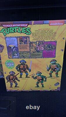 Les Tortues Ninja Mutantes Adolescentes Géantes de 12 pouces Ensemble complet vintage de 1989 réplique 2022