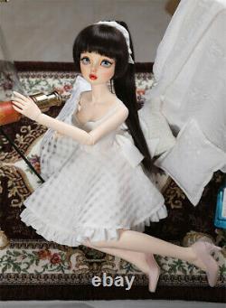 Lorina Lolita Pretty Girl Jeunesse Ensemble Complet Vêtements Chaussures Perruque 1/3 Bjd Doll Toy Dhl
