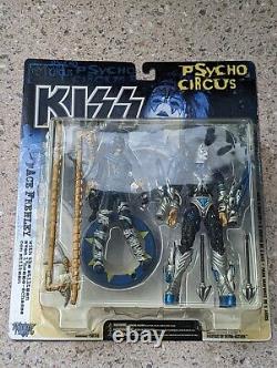 McFarlane Toys Kiss Psycho Circus Ensemble de 4 membres du groupe complet