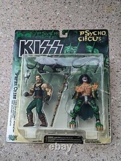 McFarlane Toys Kiss Psycho Circus Ensemble de 4 membres du groupe complet