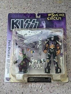 McFarlane Toys Kiss Psycho Circus Ensemble de 4 membres du groupe complet