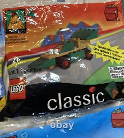 Mcdonalds Happy Meal Toy Lego Classic Vintage 1999 Full Set Lot Of 8 New In Pkg