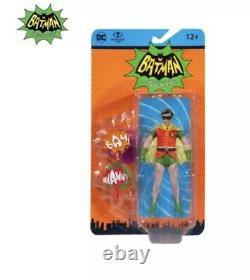 Mcfarlane Toy DC Retro Full 66 Set- Batman X5 Action Figurine Précommande Nouveau