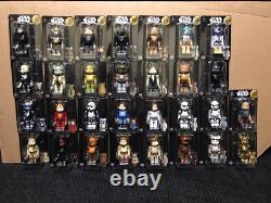 Medicom Toy Star Wars Be@rbrick 400% 100% Figure Character Doll Full Set Rare