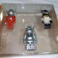 Medicom Toy Ultra man BearBrick PART1 2 3 Ensemble complet Wonder Festival 2003 Limité