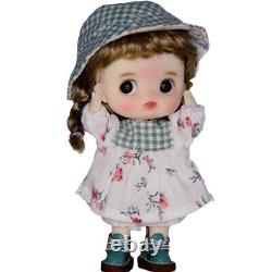 Mini poupée BJD en résine 1/12 tête ouvrable + ensemble complet de vêtements faits à la main jouet mignon