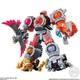 Nouveau Bandai Kyuranger Mini Pla Kyutama Gattai 02 Kyurenoh Jouet Candy Ensemble Complet De 6