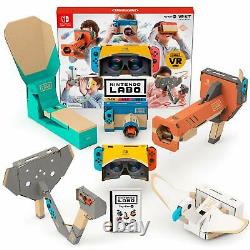 Nintendo Switch Labo Vr Kit (full Set) Nouveau Toy-con 04 Complete Bundle Presale