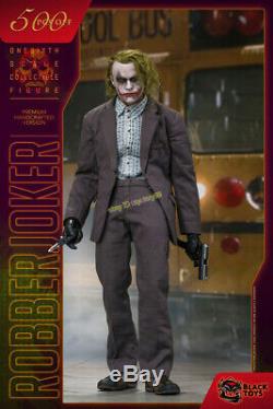 Noir Jouets Robber Joker Joker Action Figure Modèle 1/6 Ensemble Complet En Stock