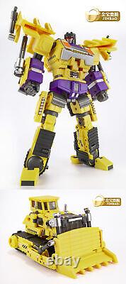 Nouveau Jinbao Devastator surdimensionné 6 pièces Ensemble complet Figurine jaune Jouet SANS BOÎTE