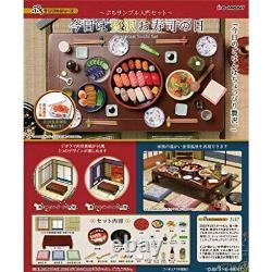 Nouveau? Re-ment Miniature Petit Échantillon Japon Magnifique Sushi Ensemble Complet Cool F/s Jp