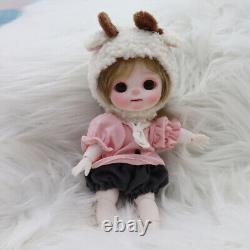 Nouveau ensemble complet 1/8 BJD poupée Yeux Maquillage Visage Résine Chiffres Jouets Vêtements Fille Mignonne