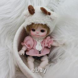 Nouveau ensemble complet 1/8 BJD poupée Yeux Maquillage Visage Résine Chiffres Jouets Vêtements Fille Mignonne