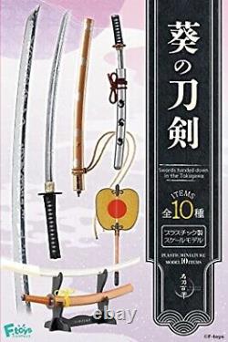 Nouvelles Épées Transmises dans le Tokugawa 10 pièces Ensemble Complet de Jouets Bonbons JAPON