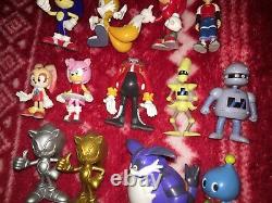 Officiel 1.5 Sonic X Sonic Figure Toy Sega Toys 2003 Japon Promo Ensemble Complet De 13