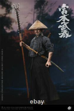 Poptoys 16ème Ex037 Miyamoto Musashi Soldier Action Figurine Jouets De Poupée Ensemble Complet