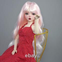 Poupée BJD 1/3 Jouet 22 pouces Hauteur Corps Articulé Féminin avec Robe Longue Chaussure Ensemble Complet