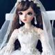 Poupée Bjd 1/3 Jouet 60cm Fille Poupée Yeux Changeables Perruques Longues Robe Jolie Ensemble Complet