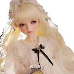 Poupée BJD 1/3 avec vêtements, chaussures, perruque, maquillage, ensemble complet fait main, poupée fille de 22 pouces