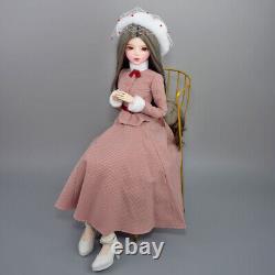 Poupée BJD 1/3 de 22 pouces avec corps de femme et ensemble complet de tenues à la mode