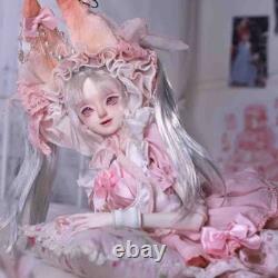 Poupée BJD 1/4 Fille Lovely Résine Poupée à Articulations Boules Lolita Rose Fait Main Ensemble Complet Jouet