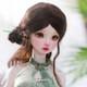 Poupée Bjd 1/4 Fille Résine Sd Poupées à Articulations Boules Nouveaux Vêtements Chinois Ensemble Complet Jouet