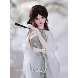 Poupée BJD 1/4 Fille Résine SD Poupées à Articulations Boules Nouveaux Vêtements Chinois Ensemble Complet Jouet