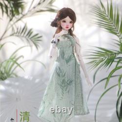 Poupée BJD 1/4 Fille Résine SD Poupées à Articulations Boules Nouveaux Vêtements Chinois Ensemble Complet Jouet