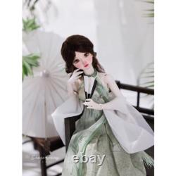 Poupée BJD 1/4 Fille Résine SD Poupées à Articulations Boules Nouveaux Vêtements Chinois Ensemble Complet Jouet