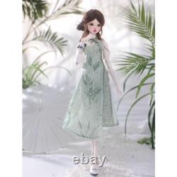Poupée BJD 1/4 Fille Résine SD Poupées à Articulations Boules Nouveaux Vêtements Chinois Ensemble Complet Jouet