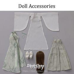 Poupée BJD 1/4 Fille Résine SD Poupées à Articulations Boules Nouveaux Vêtements Chinois Ensemble Complet Jouet