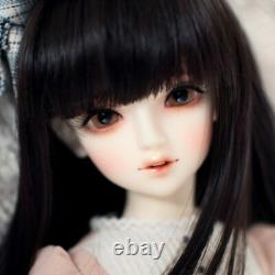 Poupée BJD 1/4 SD Fille Corps articulé en résine Yeux gratuits Maquillage complet Ensemble de jouet CADEAU