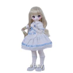 Poupée BJD 1/6 Ensemble Complet Poupée Nue Fille de Dessin Animé SD Poupée en Résine Articulée Jouet Cadeau