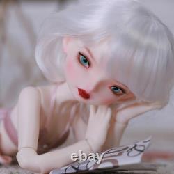 Poupée BJD 1/6 Fille Mignonne + Maquillage + Cheveux + Vêtements + Yeux Ensemble Complet DIY Cadeau Jouet