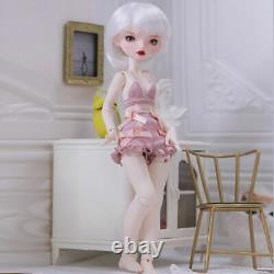 Poupée BJD 1/6 Fille Mignonne + Maquillage + Cheveux + Vêtements + Yeux Ensemble Complet DIY Cadeau Jouet