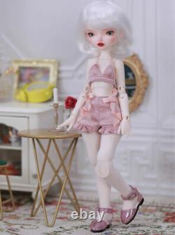 Poupée BJD 1/6 Fille Mignonne + Maquillage + Cheveux + Vêtements + Yeux Ensemble Complet DIY Cadeau Jouet