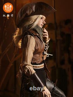 Poupée BJD Cowboy Homme Mâle Mavis Ensemble Complet de Tenues de Mode Maquillage du Visage Yeux Jouet