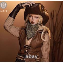 Poupée BJD Cowboy Homme Mâle Mavis Ensemble Complet de Tenues de Mode Maquillage du Visage Yeux Jouet