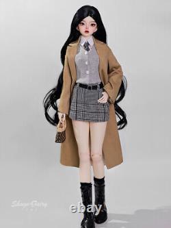 Poupée BJD Fille à Joint Boule 1/3 Yeux en Résine Cheveux Maquillage Vêtements ENSEMBLE COMPLET Cadeau Jouet